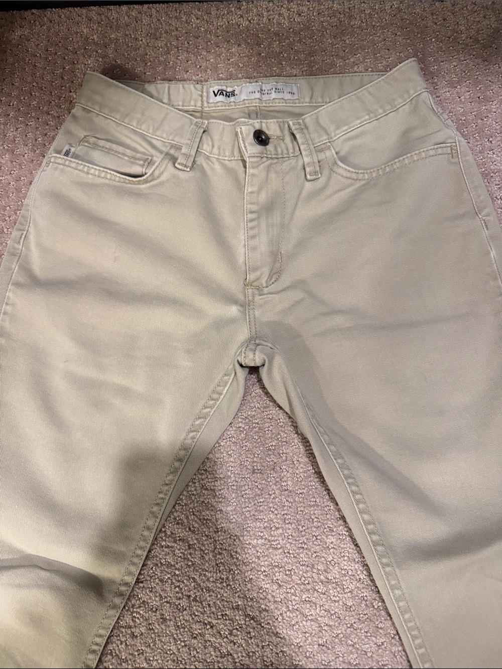 Vans Men’s Light Tan Chino Pants